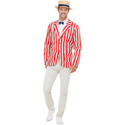 Op deze afbeelding zie je een Kostuums, van het merk Smiffy's. Jaren 20 Barber Shop Colbert, Hoed En Strik Man