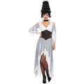 Gotische Halloween Bruid Vrouw Kostuum