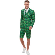 Op deze afbeelding zie je een Kostuums, van het merk Smiffy's. Palmboom Tropische Eiland Man Kostuum