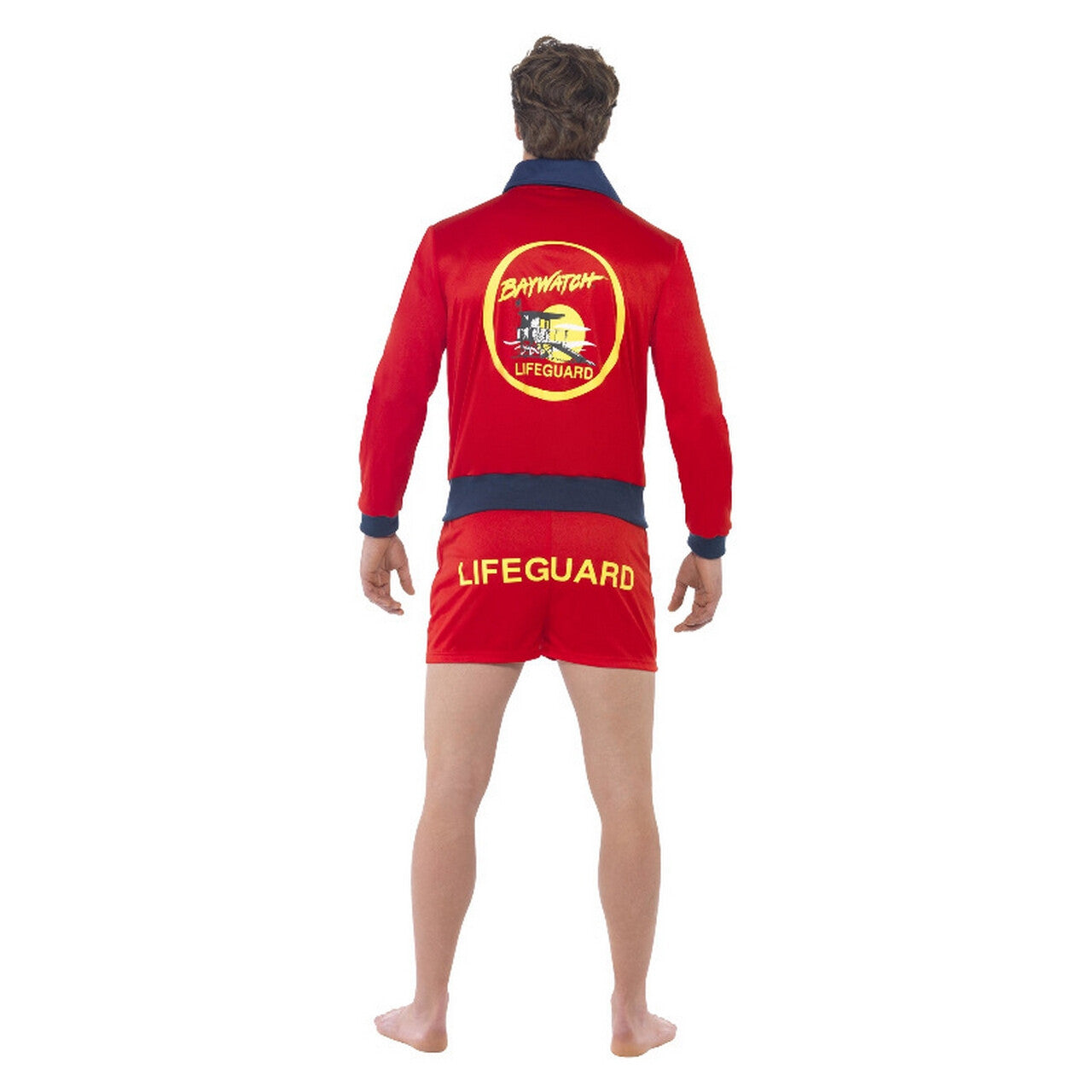 Op deze afbeelding zie je een Kostuums, van het merk Smiffy's. Baywatch Lifeguard Mitch Man Kostuum