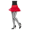 Panty Zwart Wit Harlequin