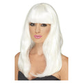 Witte Party Pruik Priscilla Glow In The Dark