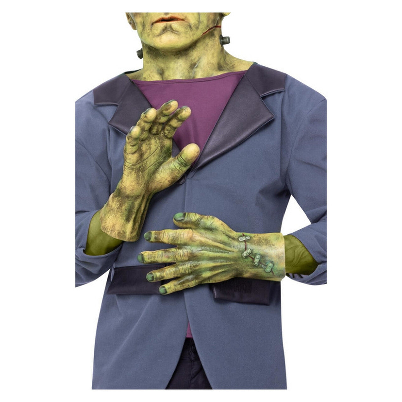 Op deze afbeelding zie je een Accessoires, van het merk Smiffy's. Frankenstein Latex Handschoenen