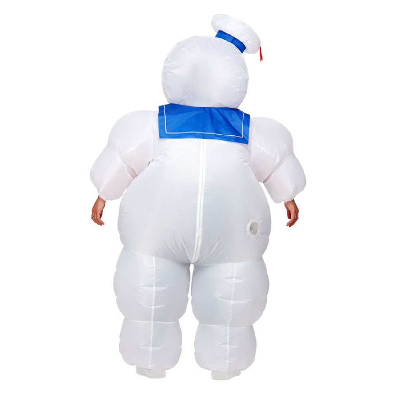 Op deze afbeelding zie je een Kostuums, van het merk Smiffy's. Ghostbusters Inflatable Stay Puft Michelin Mannetje Kostuum