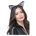 Katten Oortjes Poekie Met Glinsterstenen