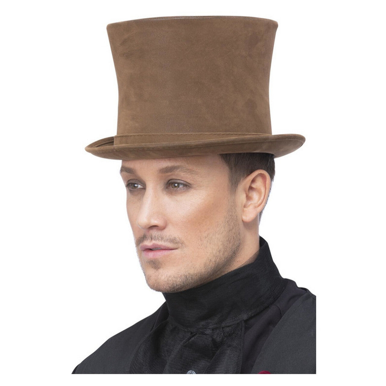 Op deze afbeelding zie je een Accessoires, van het merk Smiffy's. Bruine Victoriaanse Hoed Deluxe