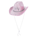 Glowboy Hoed Licht Roze Met Strass