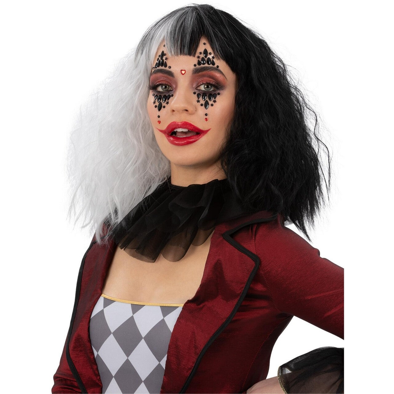 Op deze afbeelding zie je een Accessoires, van het merk Smiffy's. Clown Gezichts Decoratie Stenen