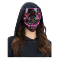 Roze Led-Stikmasker Met Licht