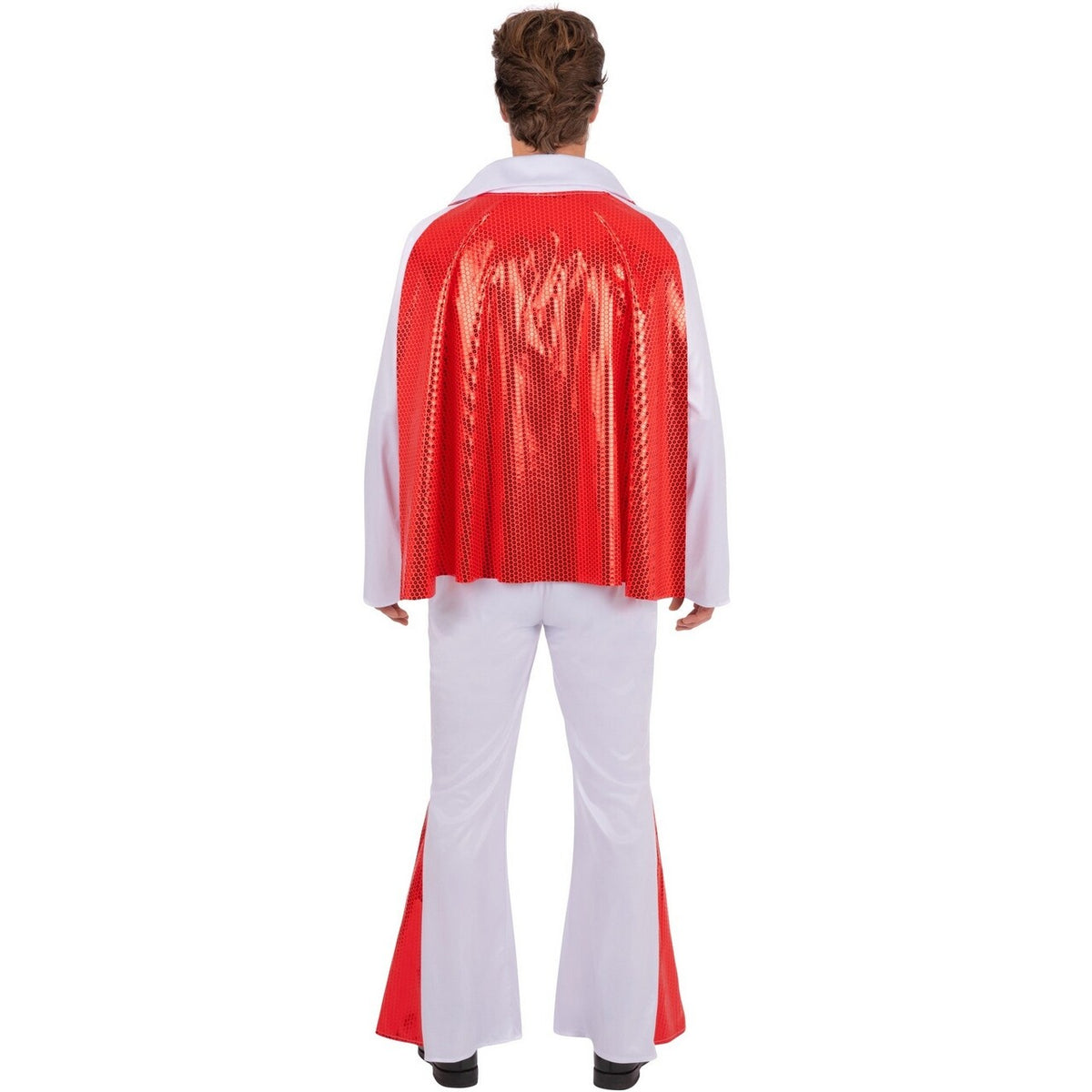 Op deze afbeelding zie je een Kostuums, van het merk Smiffy's. Elvis Viva Las Vegas Man Kostuum