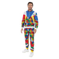 Rubiks Cube Trainingspak 80s Man Kostuum