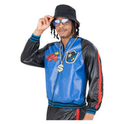 Op deze afbeelding zie je een Kostuums, van het merk Smiffy's. 80s Dj Jam Master Jas Man