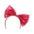 80s Metallic Roze Strik
