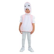 Op deze afbeelding zie je een Kostuums, van het merk Smiffy's. Baby Haai Roze Kind Kostuum