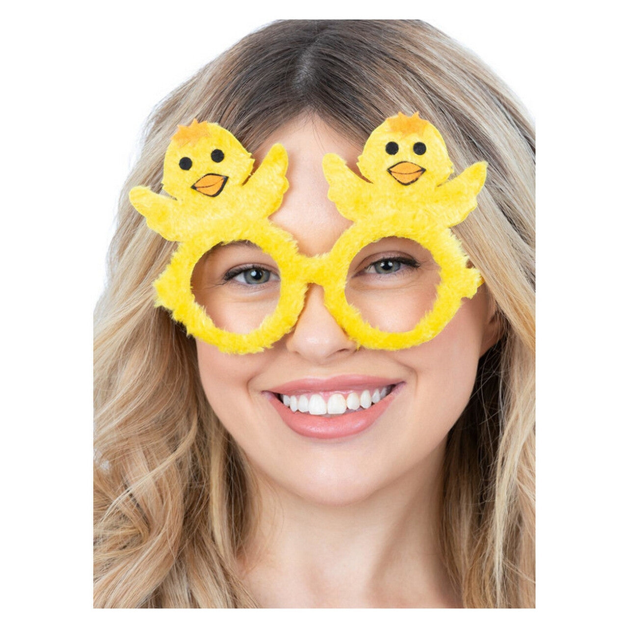 Op deze afbeelding zie je een Accessoires, van het merk Smiffy's. Schattige Zachte Kuiken Bril