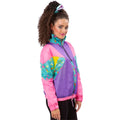 Vintage 80s Pastel Windbreaker Jas Vrouw