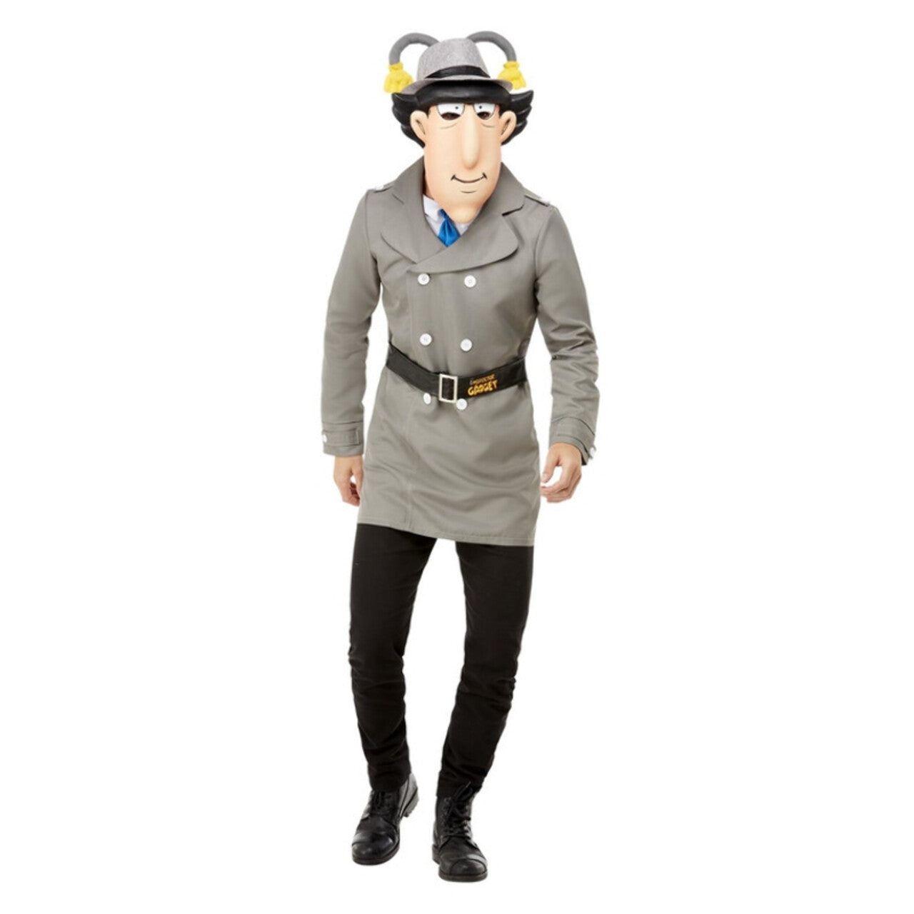 Op deze afbeelding zie je een Kostuums, van het merk Smiffy's. Inspector Gadget Man Kostuum