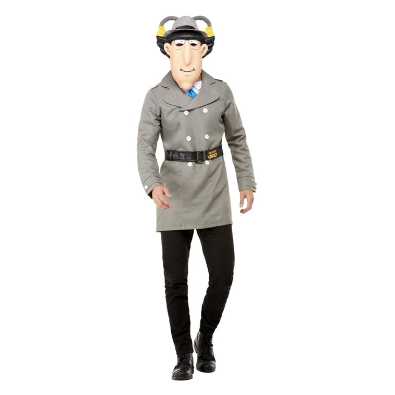 Op deze afbeelding zie je een Kostuums, van het merk Smiffy's. Inspector Gadget Man Kostuum