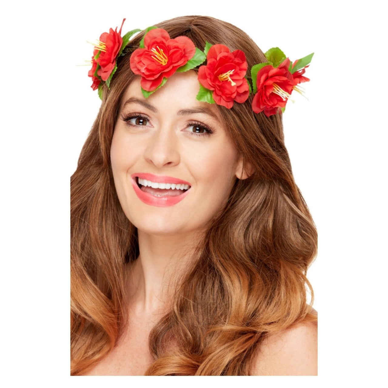 Op deze afbeelding zie je een Accessoires, van het merk Smiffy's. Hawaïaanse Bloemenkrans