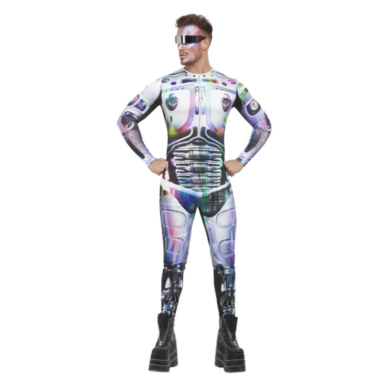 Op deze afbeelding zie je een Kostuums, van het merk Smiffy's. Mars Astronaut Man Kostuum