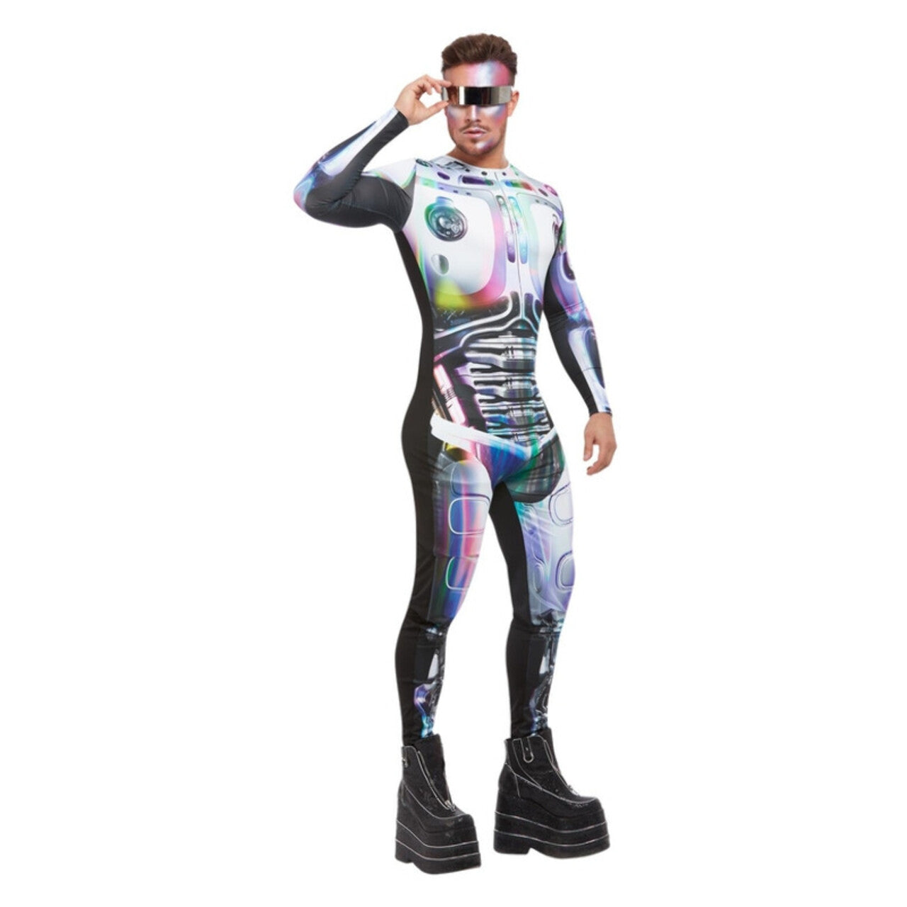 Op deze afbeelding zie je een Kostuums, van het merk Smiffy's. Mars Astronaut Man Kostuum