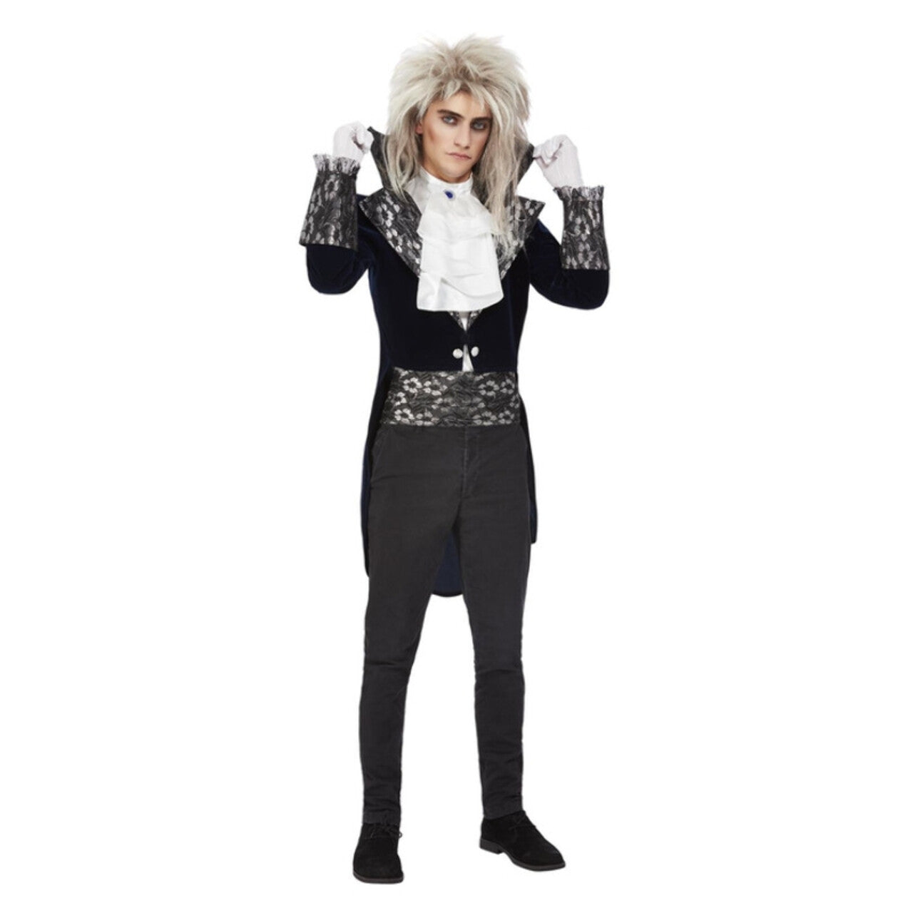 Op deze afbeelding zie je een Kostuums, van het merk Smiffy's. Mozart From Hell Man Kostuum