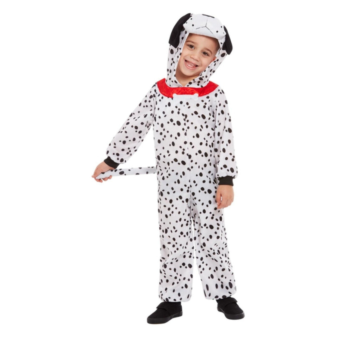 Op deze afbeelding zie je een Kostuums, van het merk Smiffy's. Puppy Dalmatier Kind Kostuum