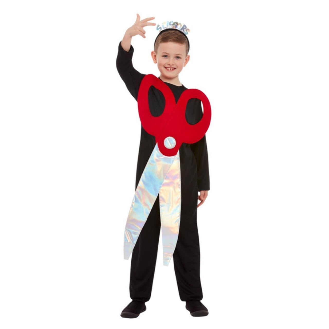 Op deze afbeelding zie je een Kostuums, van het merk Smiffy's. Gekke Schaar Kind Kostuum