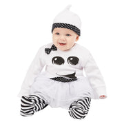 Op deze afbeelding zie je een Kostuums, van het merk Smiffy's. Baby Spook Jurkje Kind