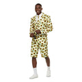 Zonnige Zonnebloemen Pak Met Shorts Man