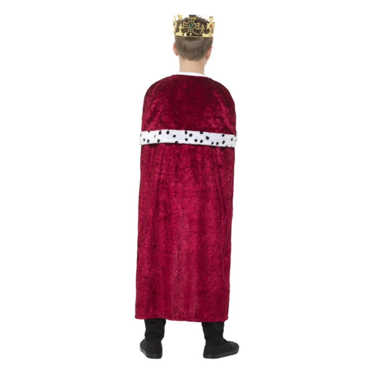 Op deze afbeelding zie je een Kostuums, van het merk Smiffy's. Als Een Ware Koning Of Koningin Kind Kind Kostuum