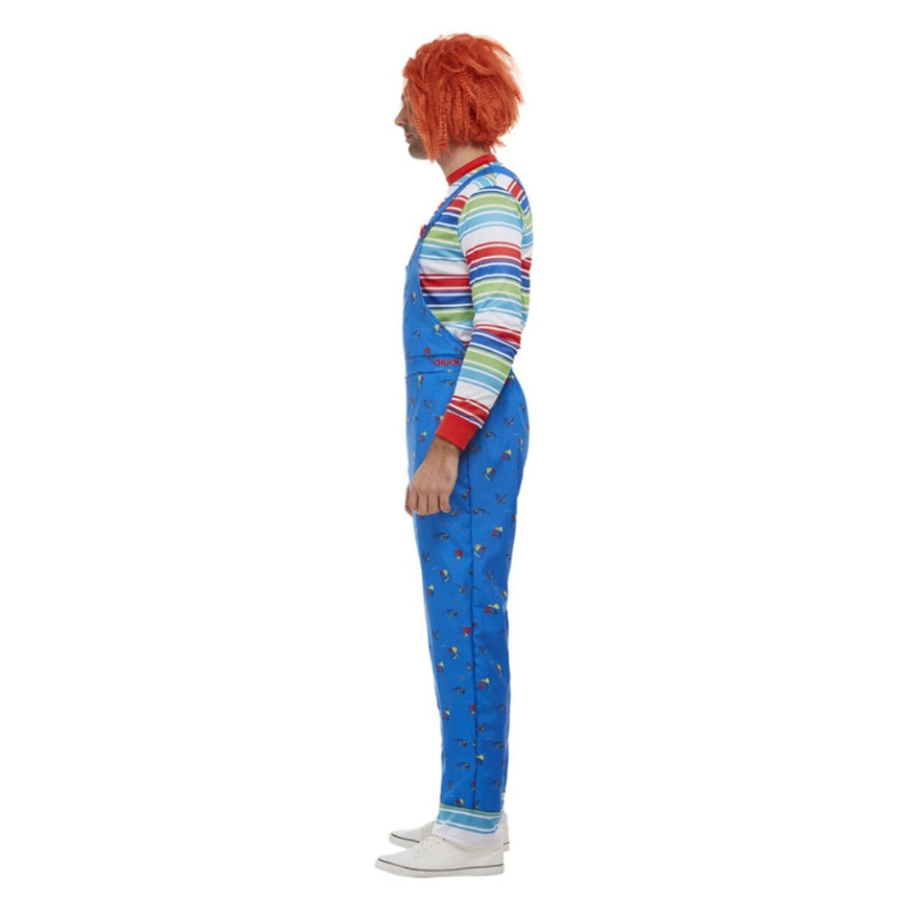 Op deze afbeelding zie je een Kostuums, van het merk Smiffy's. Chucky De Moordlustige Pop Man Kostuum