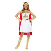Op deze afbeelding zie je een Kostuums, van het merk Smiffy's. Power Prinses Superheld She-Ra Vrouw Kostuum