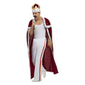 Zingende King Queen Man Kostuum