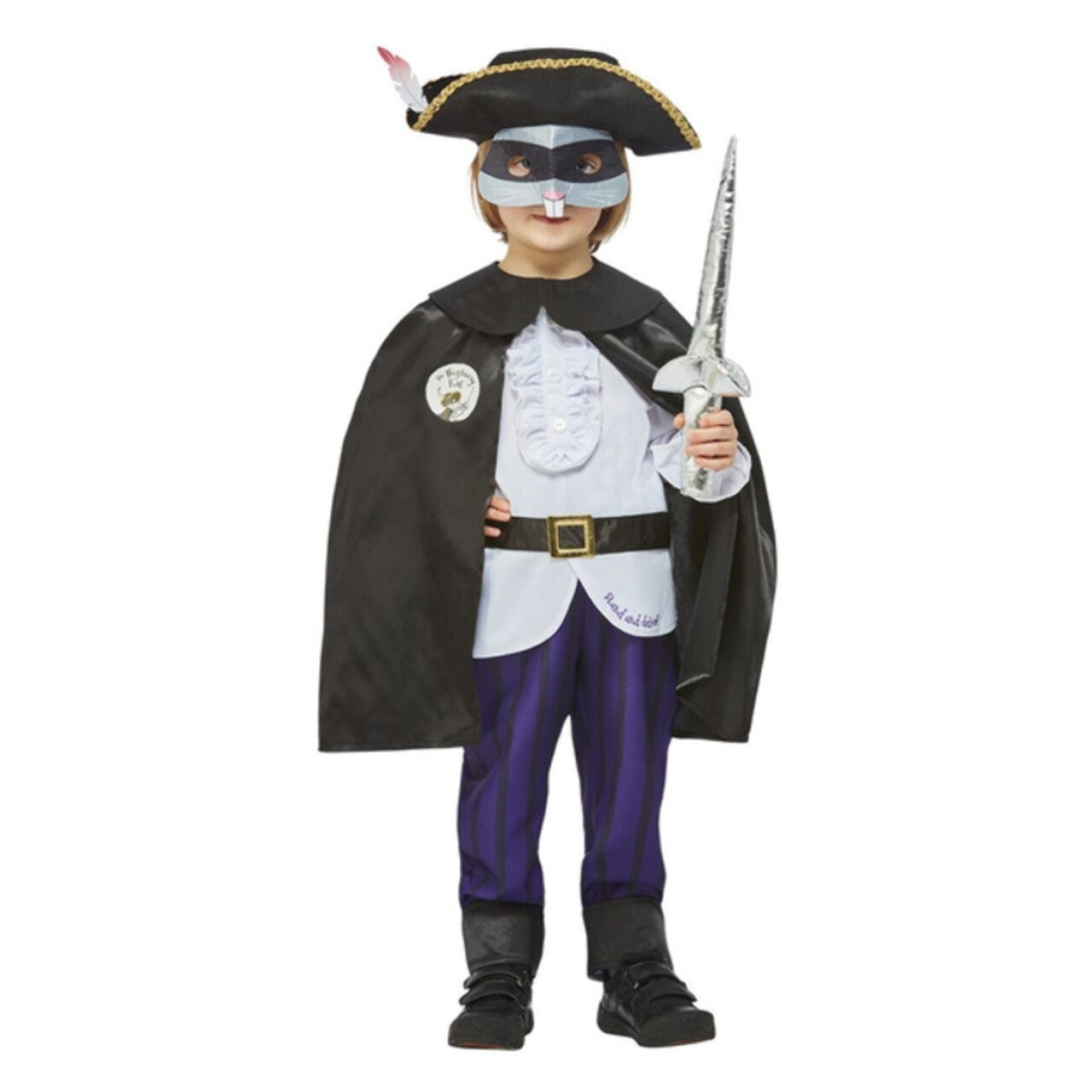 Op deze afbeelding zie je een Kostuums, van het merk Smiffy's. Gevaarlijke Rat Piraat Jongen Kostuum
