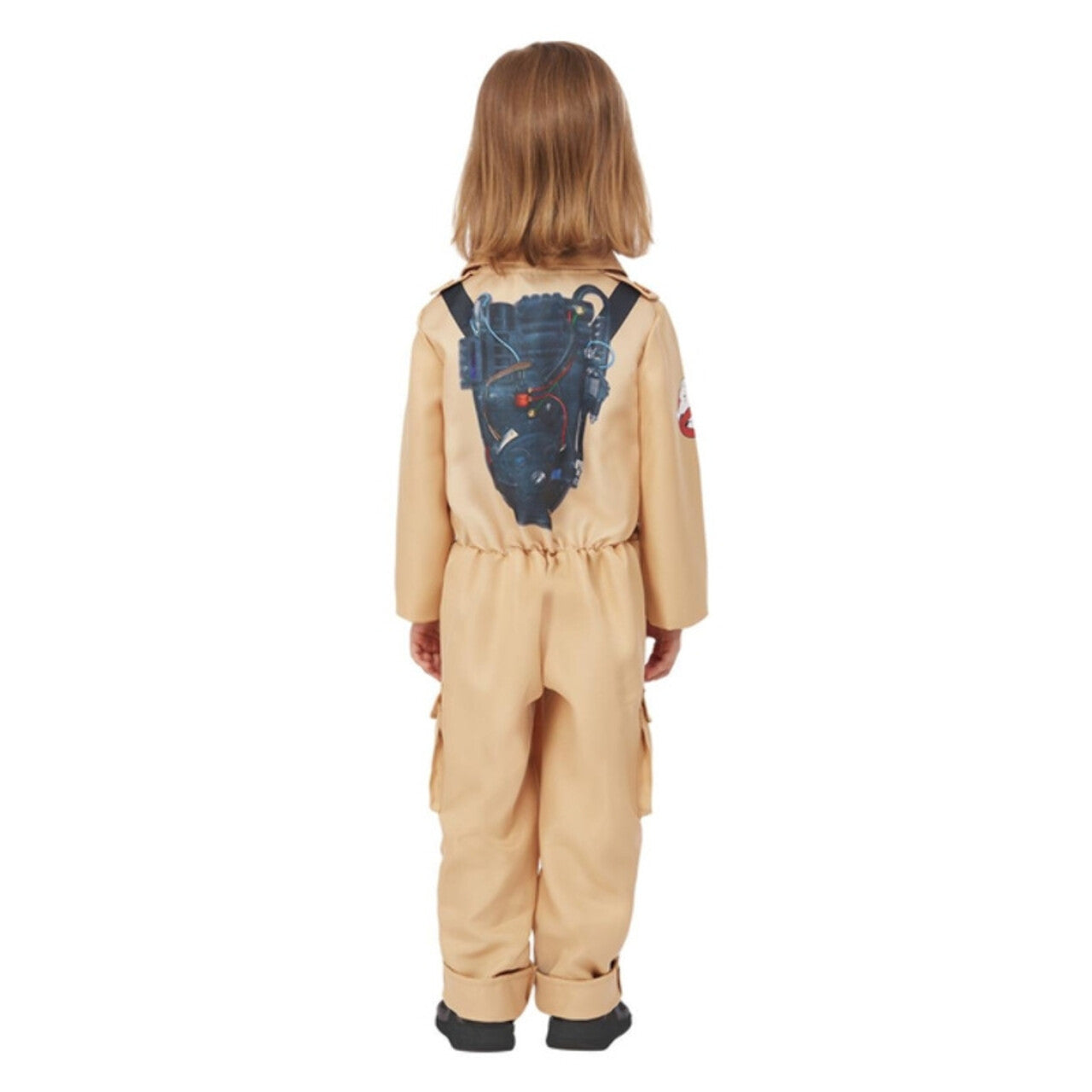 Op deze afbeelding zie je een Kostuums, van het merk Smiffy's. Spoken Zijn Niet Veilig Ghostbuster Kind Kostuum