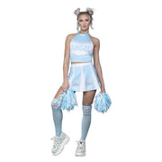 Op deze afbeelding zie je een Kostuums, van het merk Smiffy's. Hemelse Engelen Cheerleader Vrouw Kostuum