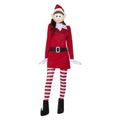 Rebelse Kerst Elfie Vrouw Kostuum