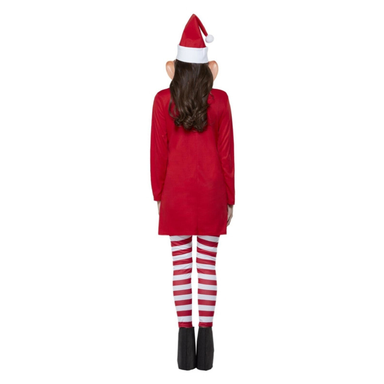 Op deze afbeelding zie je een Kostuums, van het merk Smiffy's. Rebelse Kerst Elfie Vrouw Kostuum