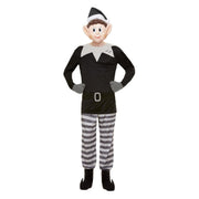Op deze afbeelding zie je een Kostuums, van het merk Smiffy's. Baldadige Kerst Elf Man Kostuum