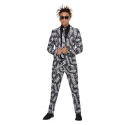 Op deze afbeelding zie je een Kostuums, van het merk Smiffy's. Kijken Mag Parental Advisory Man Kostuum