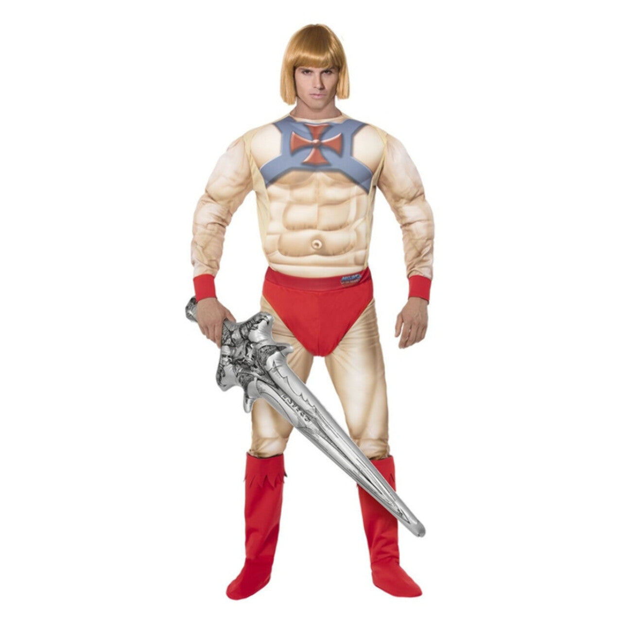 Op deze afbeelding zie je een Kostuums, van het merk Smiffy's. He-Man Master Of The Universe Superheld Kostuum