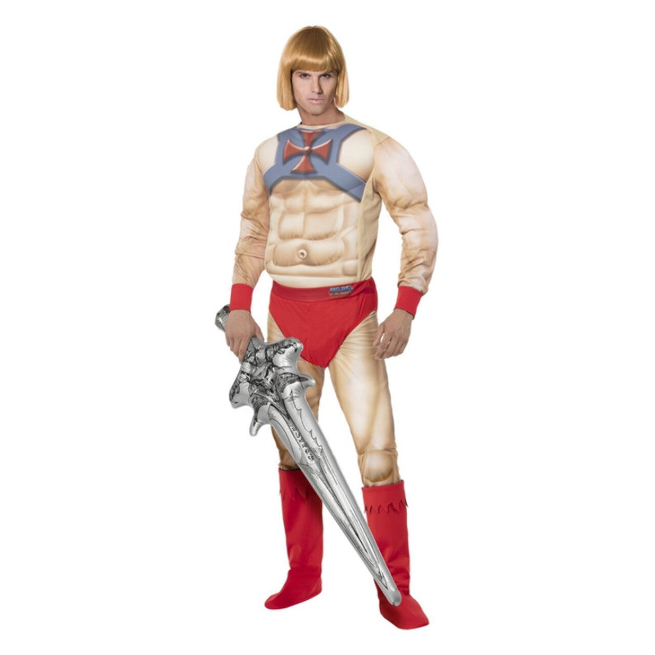 Op deze afbeelding zie je een Kostuums, van het merk Smiffy's. He-Man Master Of The Universe Superheld Kostuum