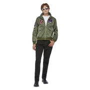 Op deze afbeelding zie je een Kostuums, van het merk Smiffy's. Top Gun™ Maverick Piloten Jas Man