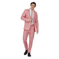 Komische Roze Pink Panther Man Kostuum