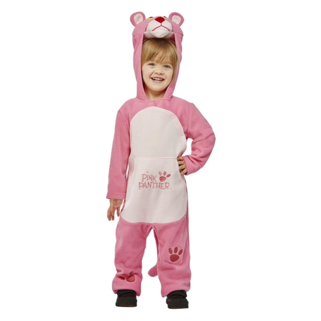 Op deze afbeelding zie je een Kostuums, van het merk Smiffy's. Roze Panter Sluipend Door De Kamer Kind Kostuum