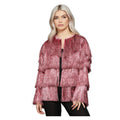 Roze Flapper Wapper Festival Jas Vrouw