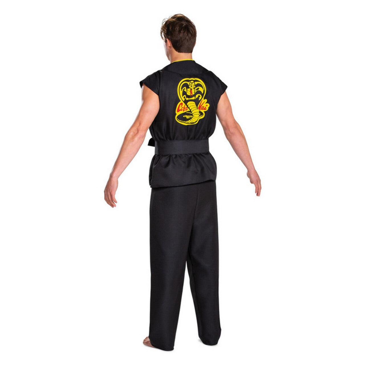 Op deze afbeelding zie je een Kostuums, van het merk Smiffy's. Cobra Kai Bad Snake Karate Kostuum