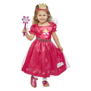 Op deze afbeelding zie je een Kostuums, van het merk Smiffy's. Holly Roze Prinses Fee Meisje Kostuum
