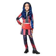 Op deze afbeelding zie je een Kostuums, van het merk Smiffy's. Megastoere Disney Descendants Evie Meisje Kostuum